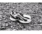 Migrant's shoe
